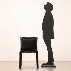 Sedie 'Cab 412' Mario Bellini per Cassina Anni 70-80