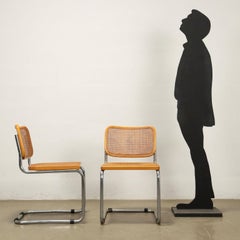 Sedie 'Cesca' di Marcel Breuer per Gavina Anni 60-70