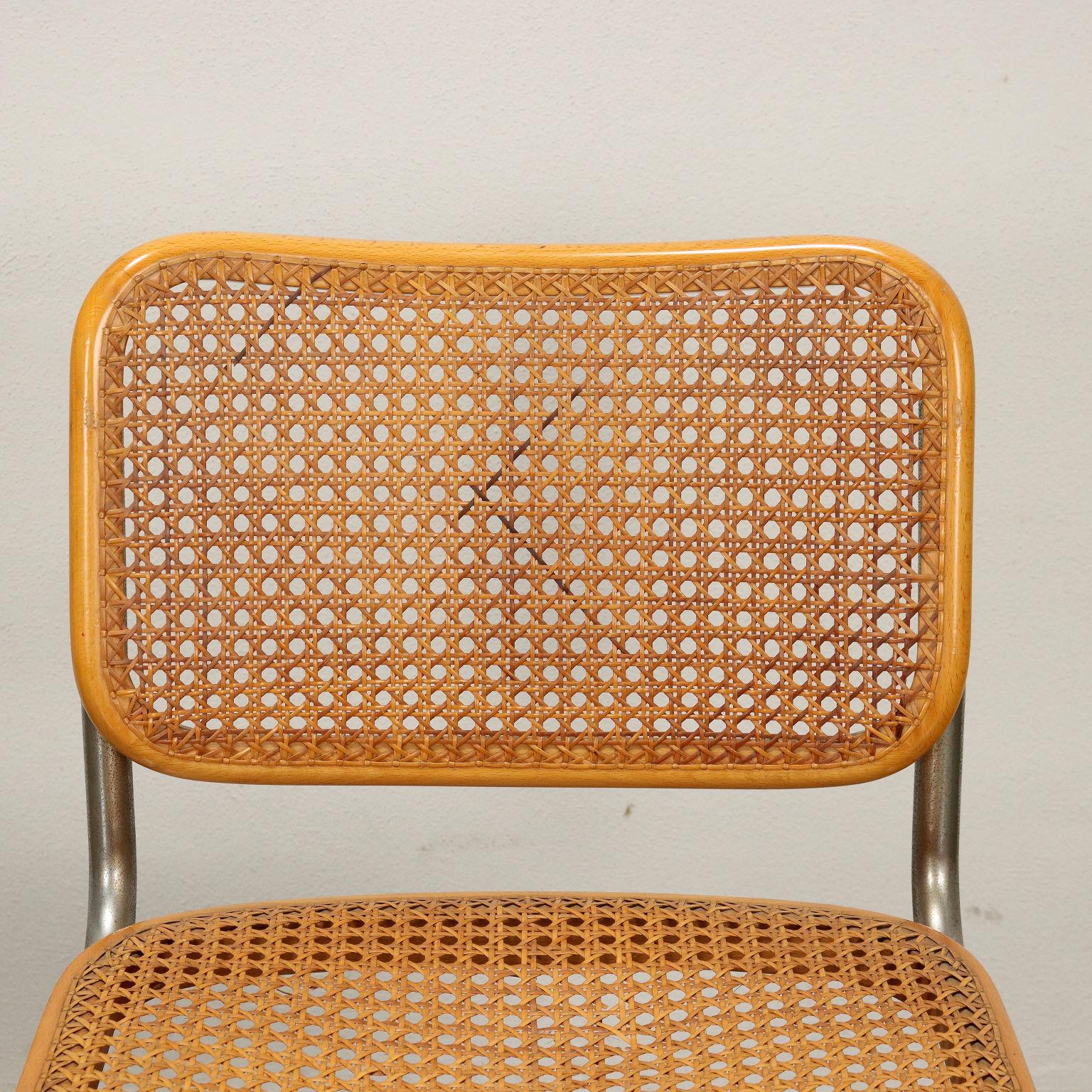 Sedie 'Cesca' di Marcel Breuer für Gavina Anni 60-70 (Italian)
