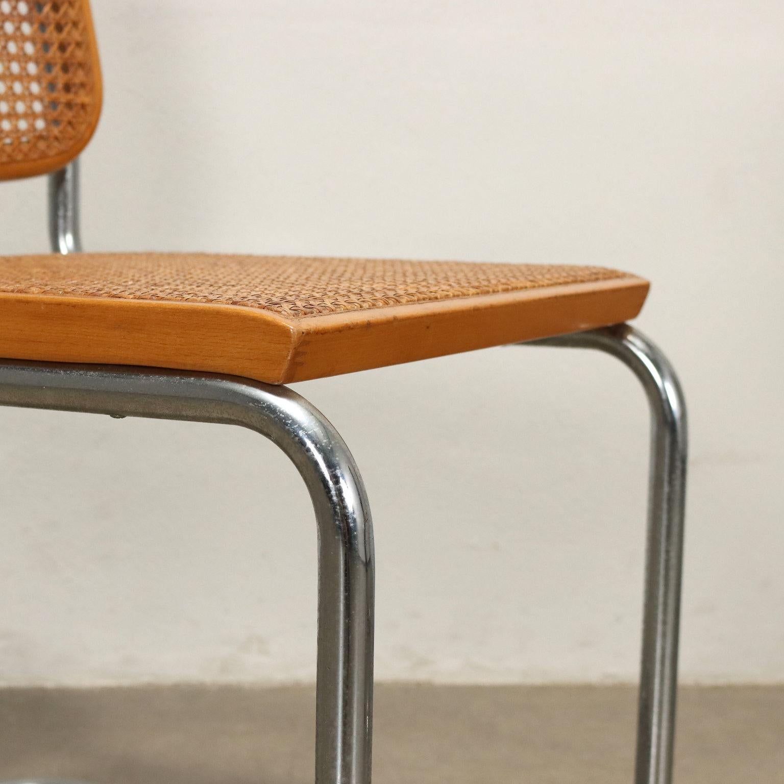 Sedie 'Cesca' di Marcel Breuer für Gavina Anni 60-70 (Polychromiert)