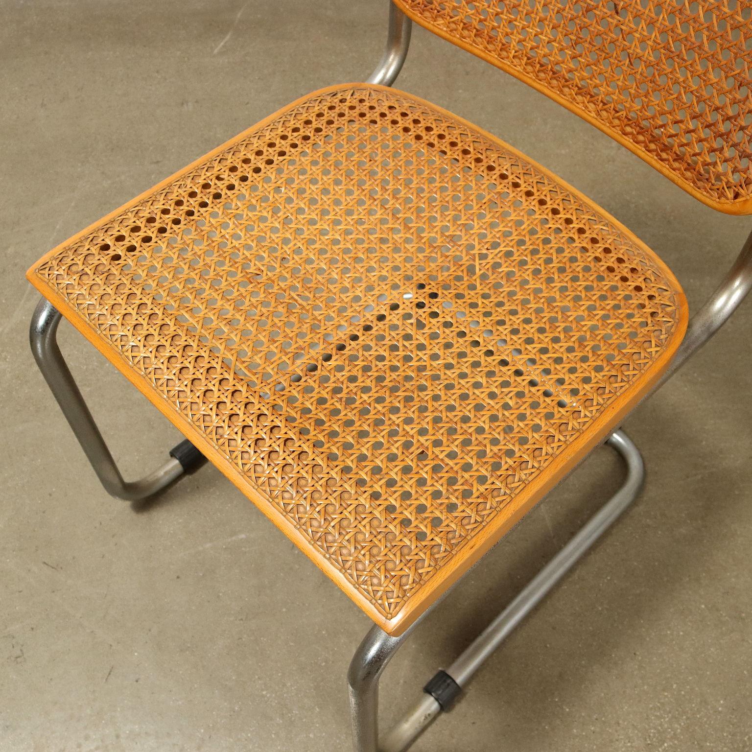Sedie 'Cesca' di Marcel Breuer für Gavina Anni 60-70 (Metall)