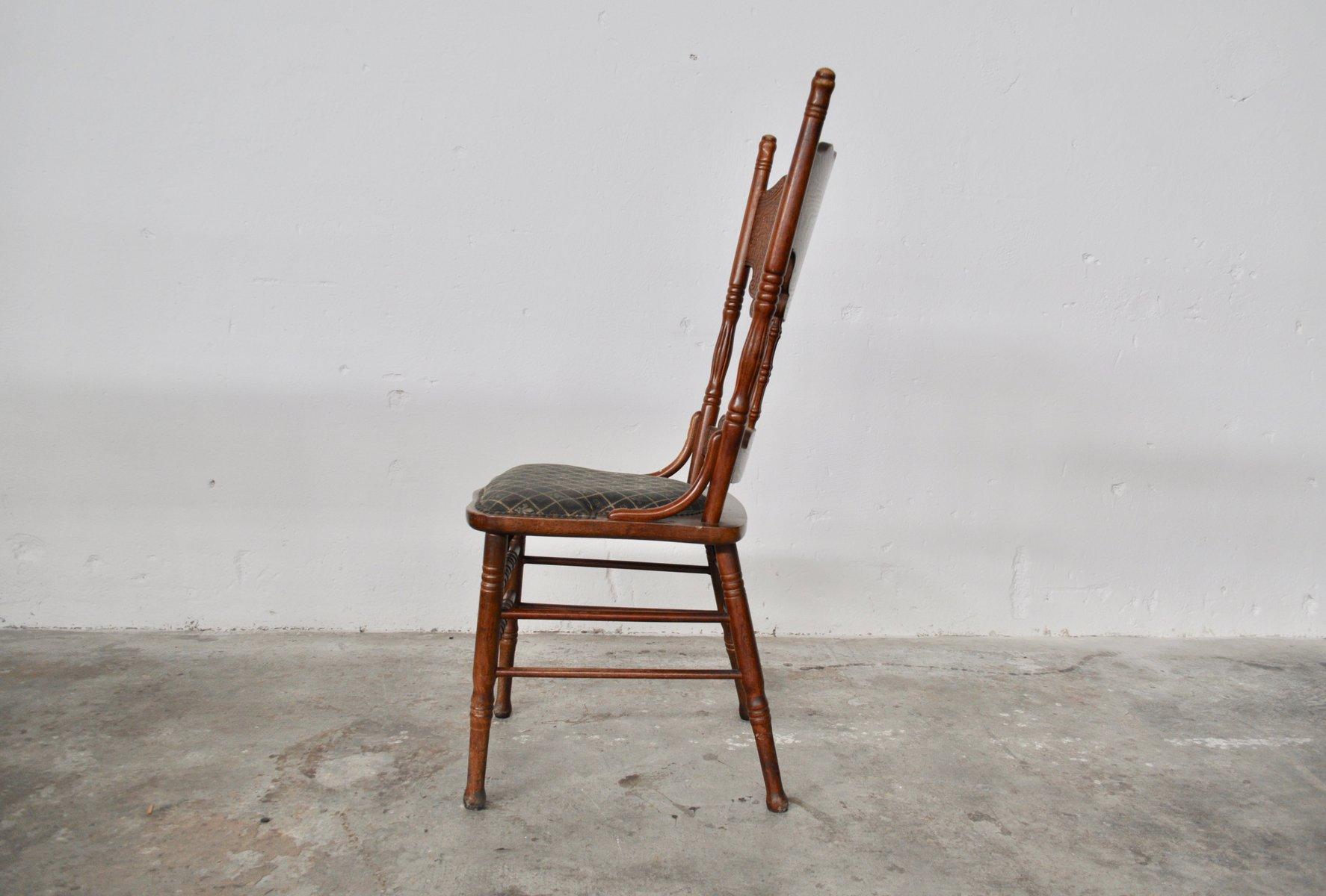 Vintage Esche Esszimmerstühle, 1920er Jahre, Satz von 6 (18th Century and Earlier) im Angebot