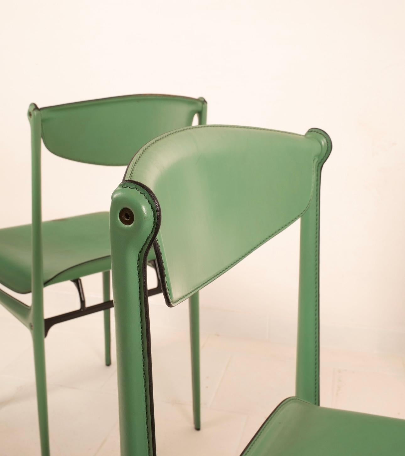 Chairs by Tito Agnoli for Matteo Grassi For Sale 5