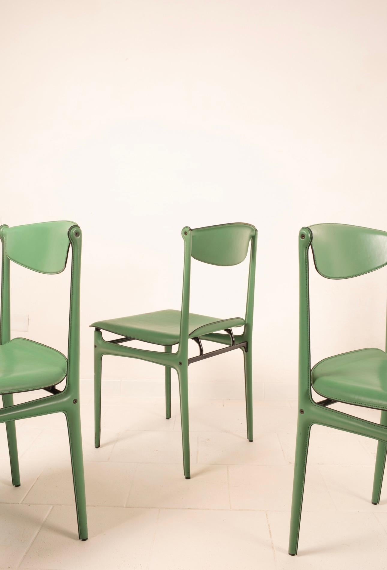 Chairs by Tito Agnoli for Matteo Grassi For Sale 6