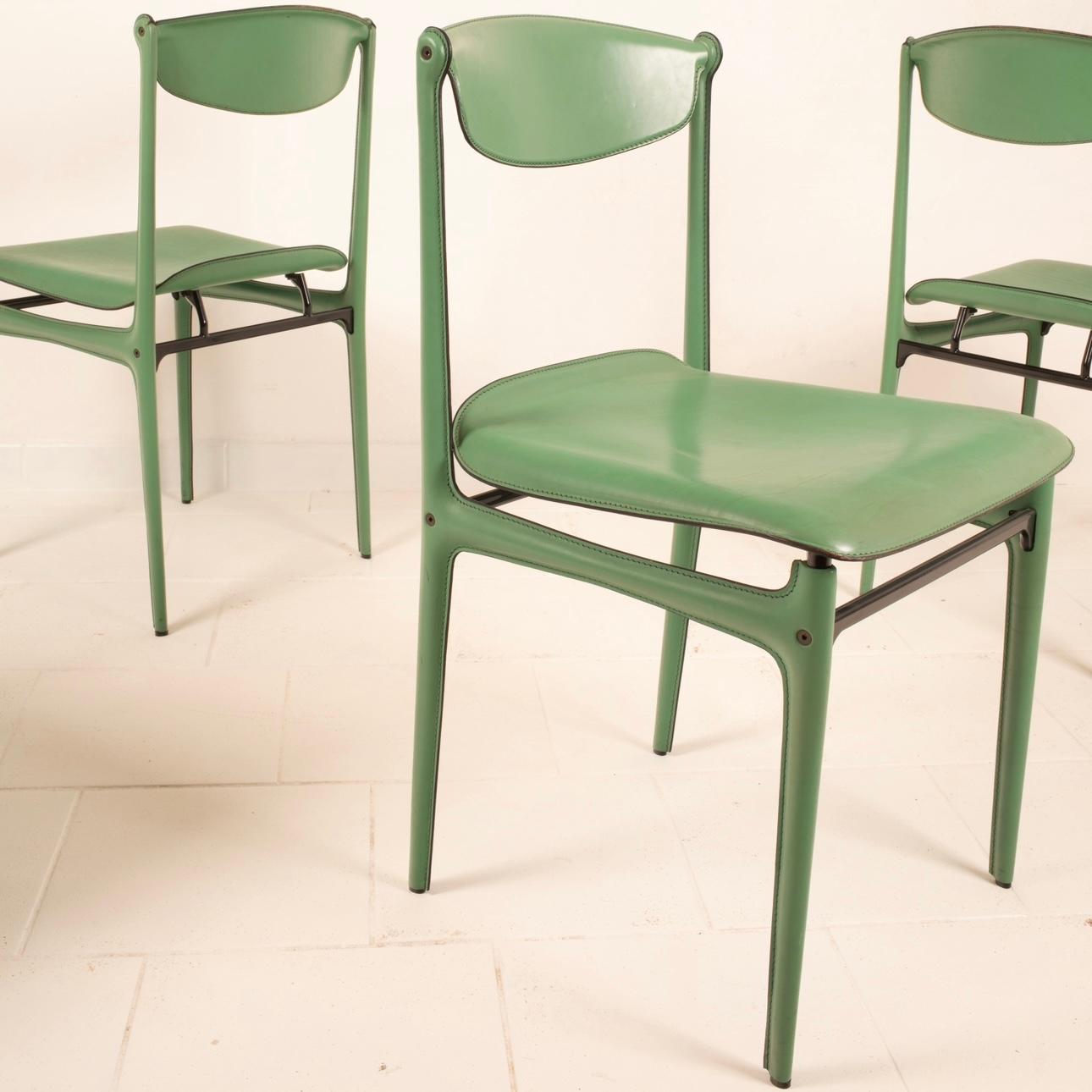Chairs by Tito Agnoli for Matteo Grassi For Sale 7