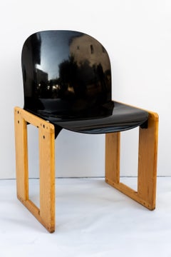 Sedie "Dialogo" di Afra & Tobia Scarpa per B&B Italia, 1970