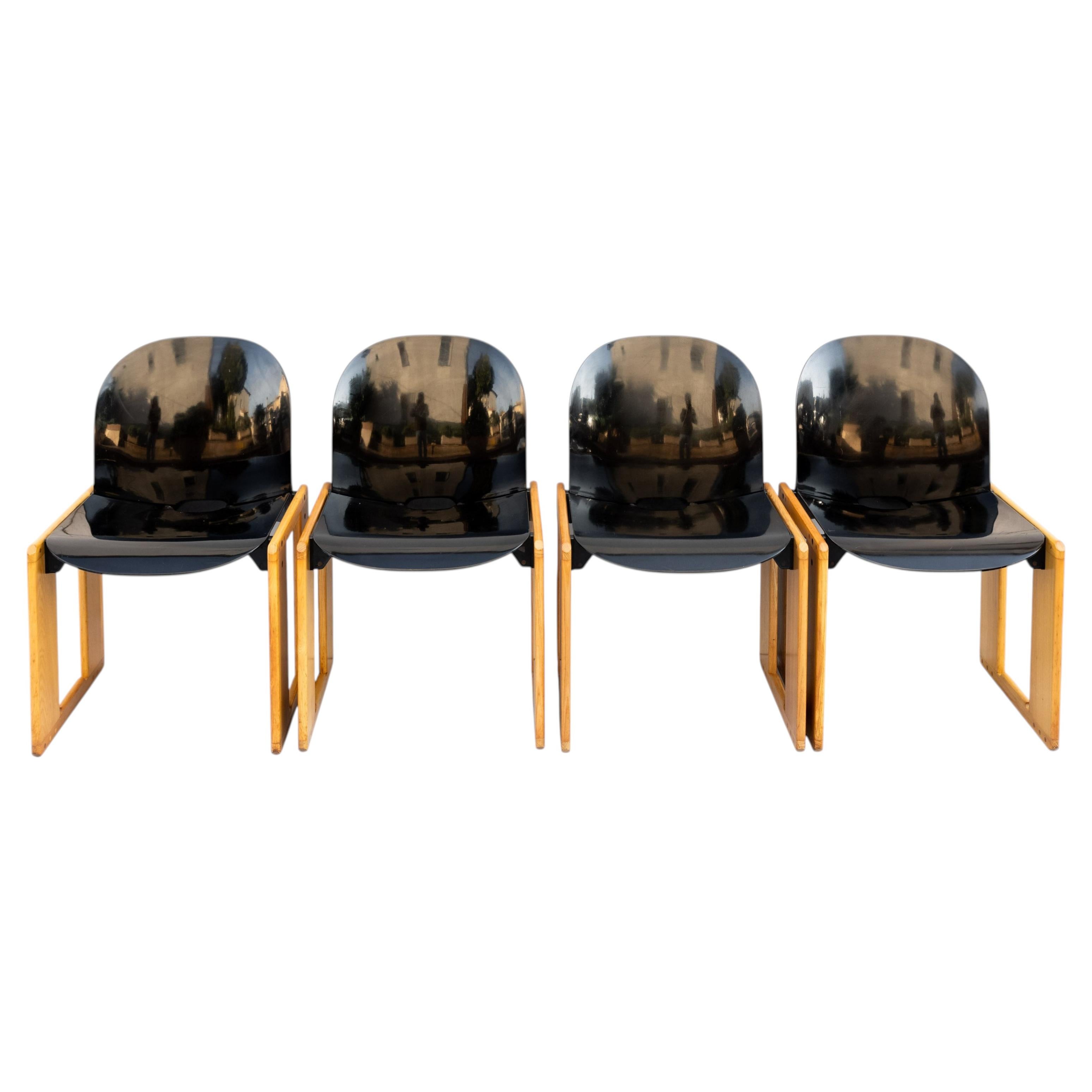 Dialogo" chairs by Afra & Tobia Scarpa for B&B Italia, 1970