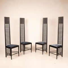 Sillas "Hill House" de Charles Rennie Mackintosh para Alivar