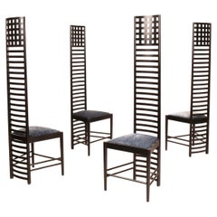 Used "Hill House" chairs by Charles Rennie Mackintosh for Alivar