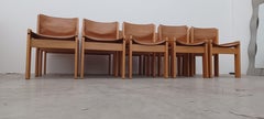 10 Solaris Hibiscus leather chairs 1970s