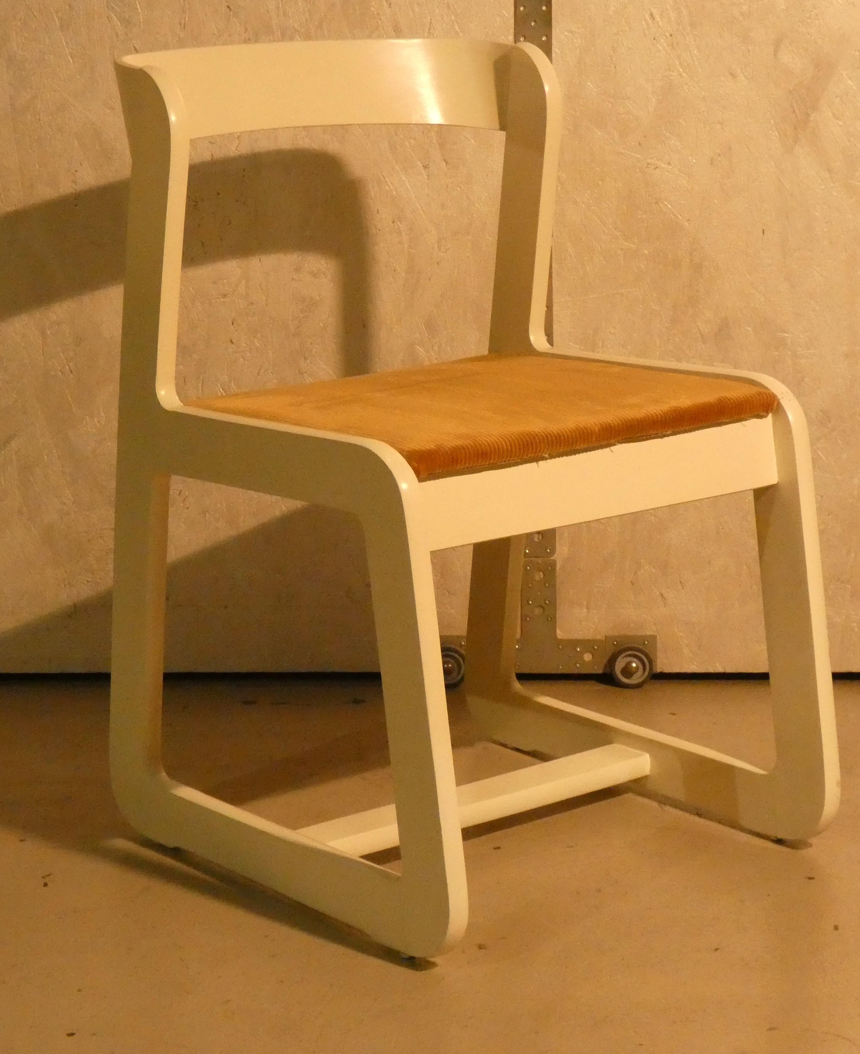 Sillas de terciopelo y madera de Mario Sabot, Italia, años 70, lote de 6 Italian en venta