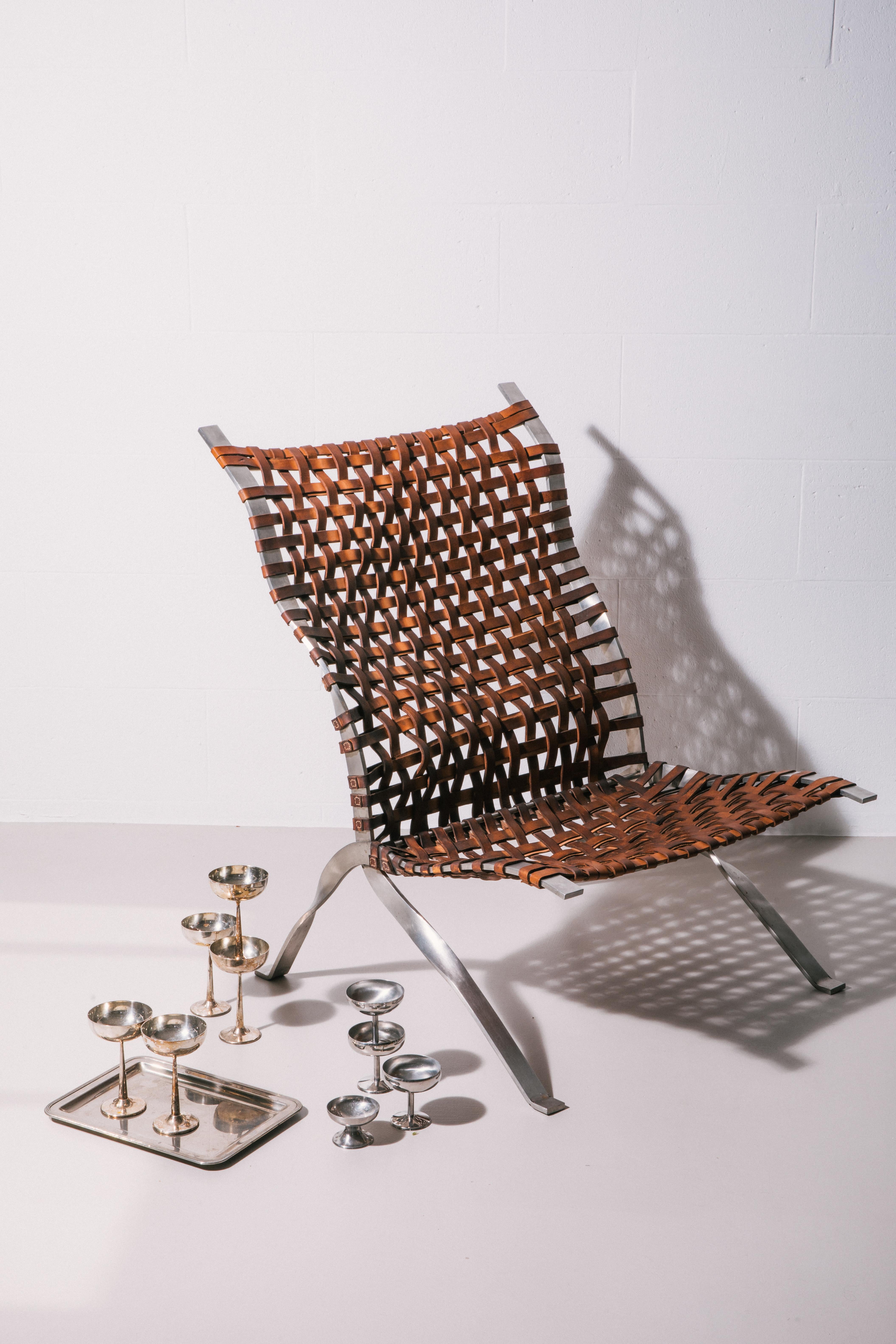Steel Milana chairs designed by Jean Nouvel for Sawaya & Moroni in 1994 For Sale