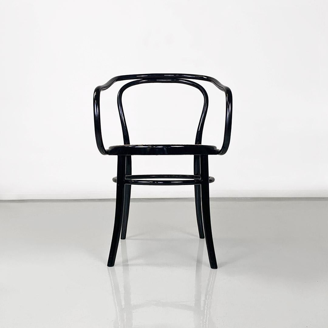 Polish Beech and straw model 209 chairs by Michael Thonet for Radomsko, 1970s For Sale