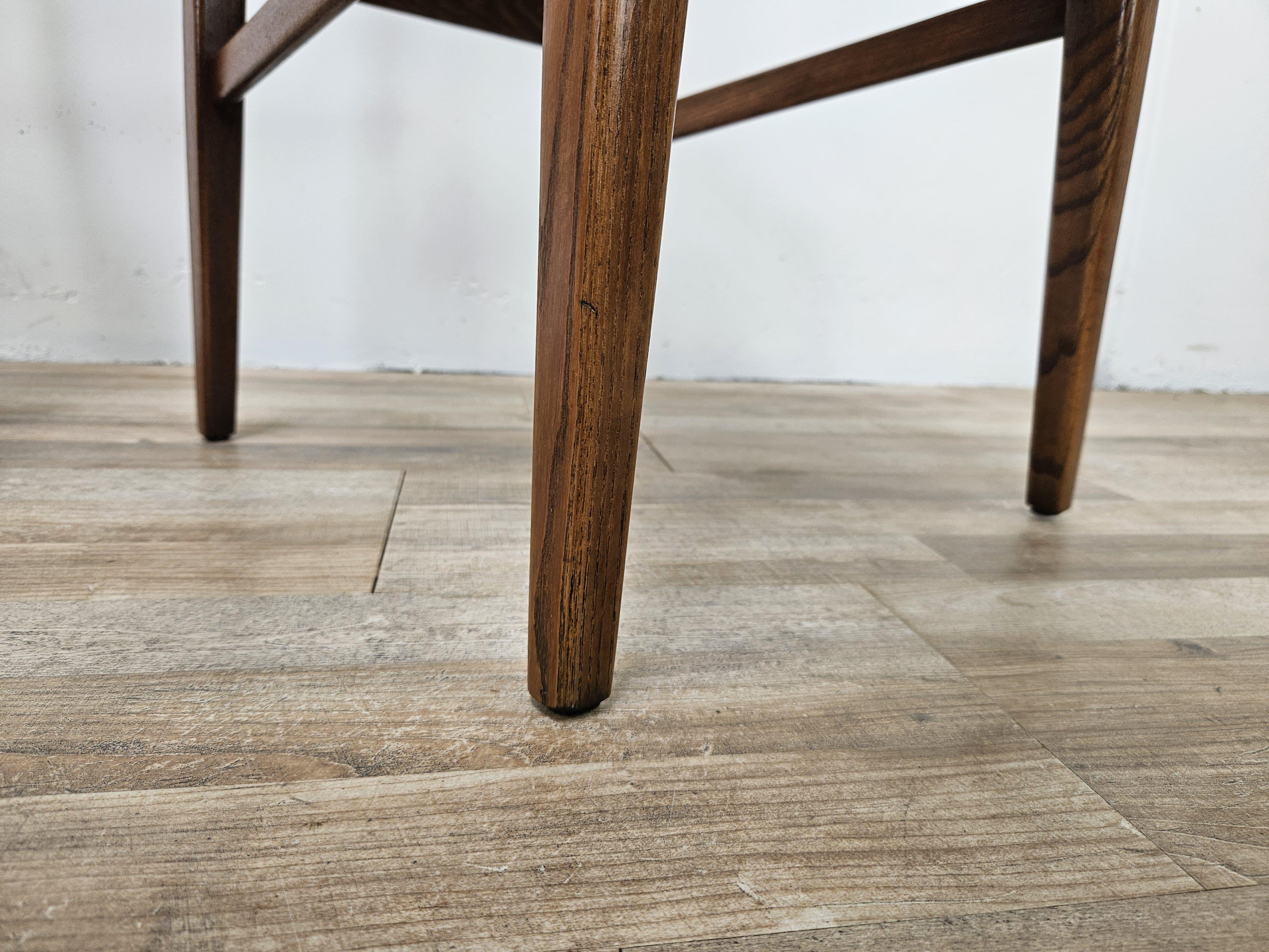 Esszimmerstühle aus Teakholz der siebziger Jahre im skandinavischen Design im Angebot 8