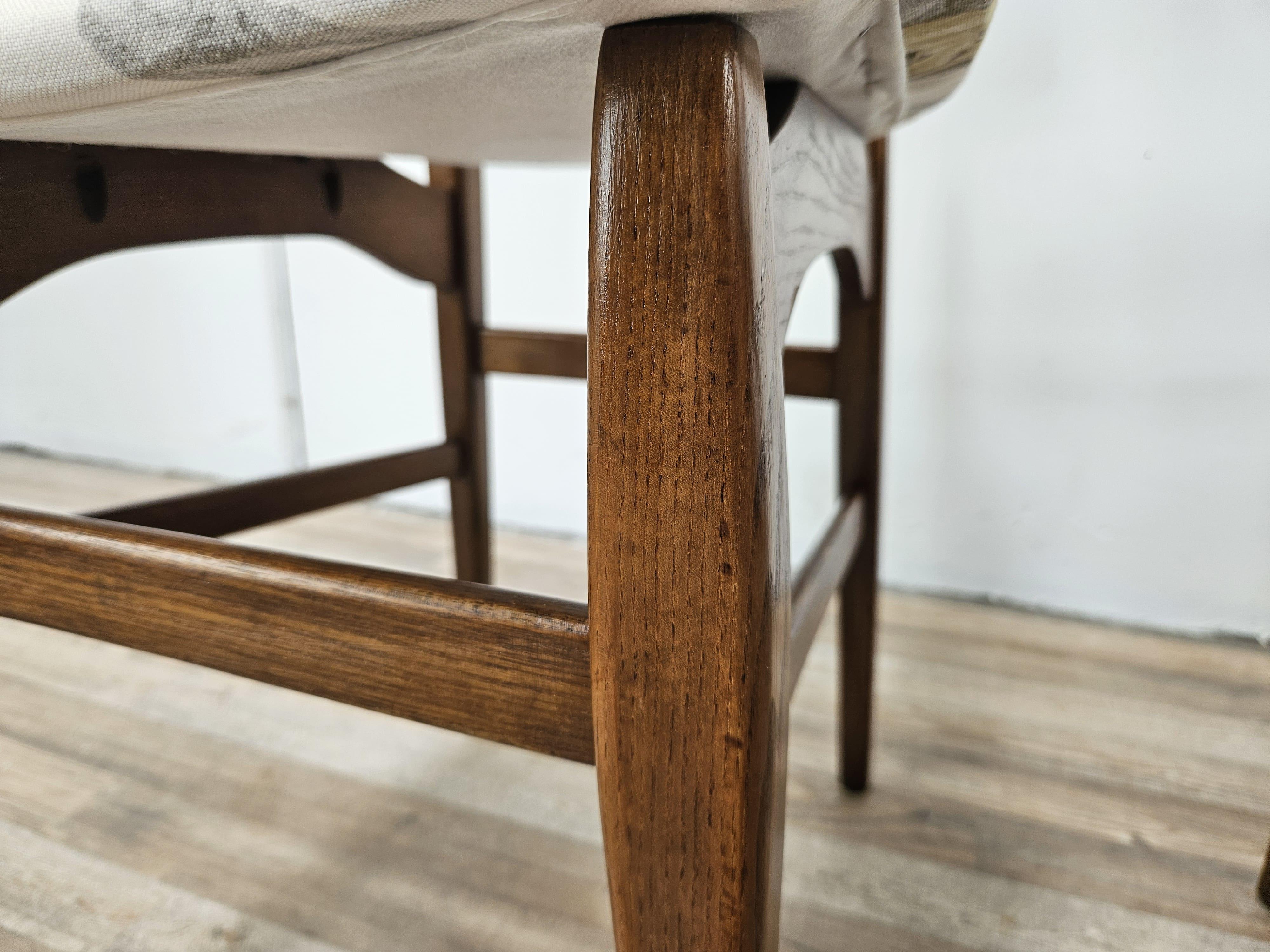 Esszimmerstühle aus Teakholz der siebziger Jahre im skandinavischen Design im Angebot 10