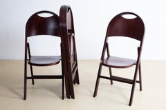 Sedie pieghevoli Tric di Achille e Pier Giacomo Castiglioni, BBB, Italia anni ‘6