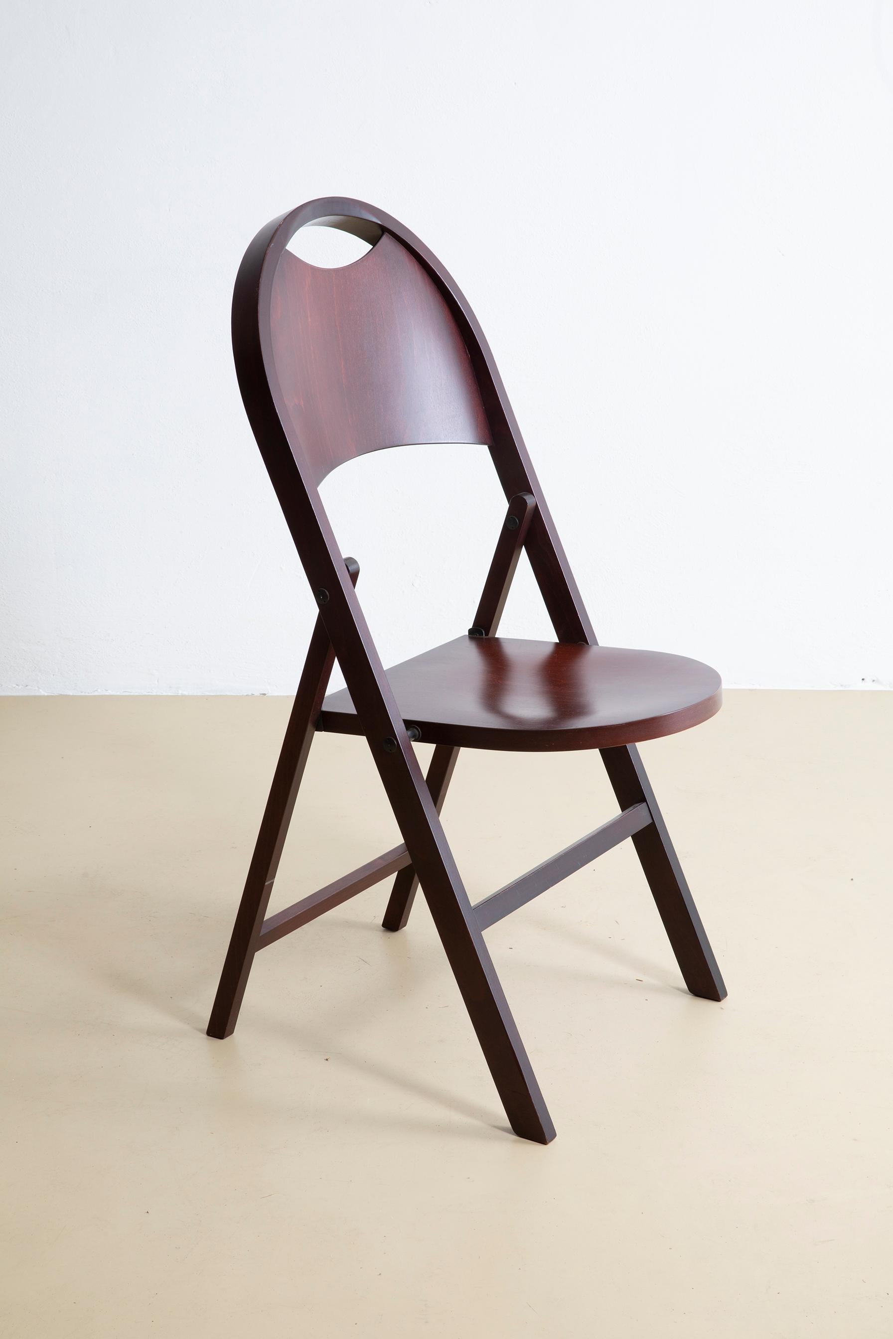 Mid-Century moderno Sedie pieghevoli Tric di Achille e Pier Giacomo Castiglioni, BBB, Italia anni '6 in vendita