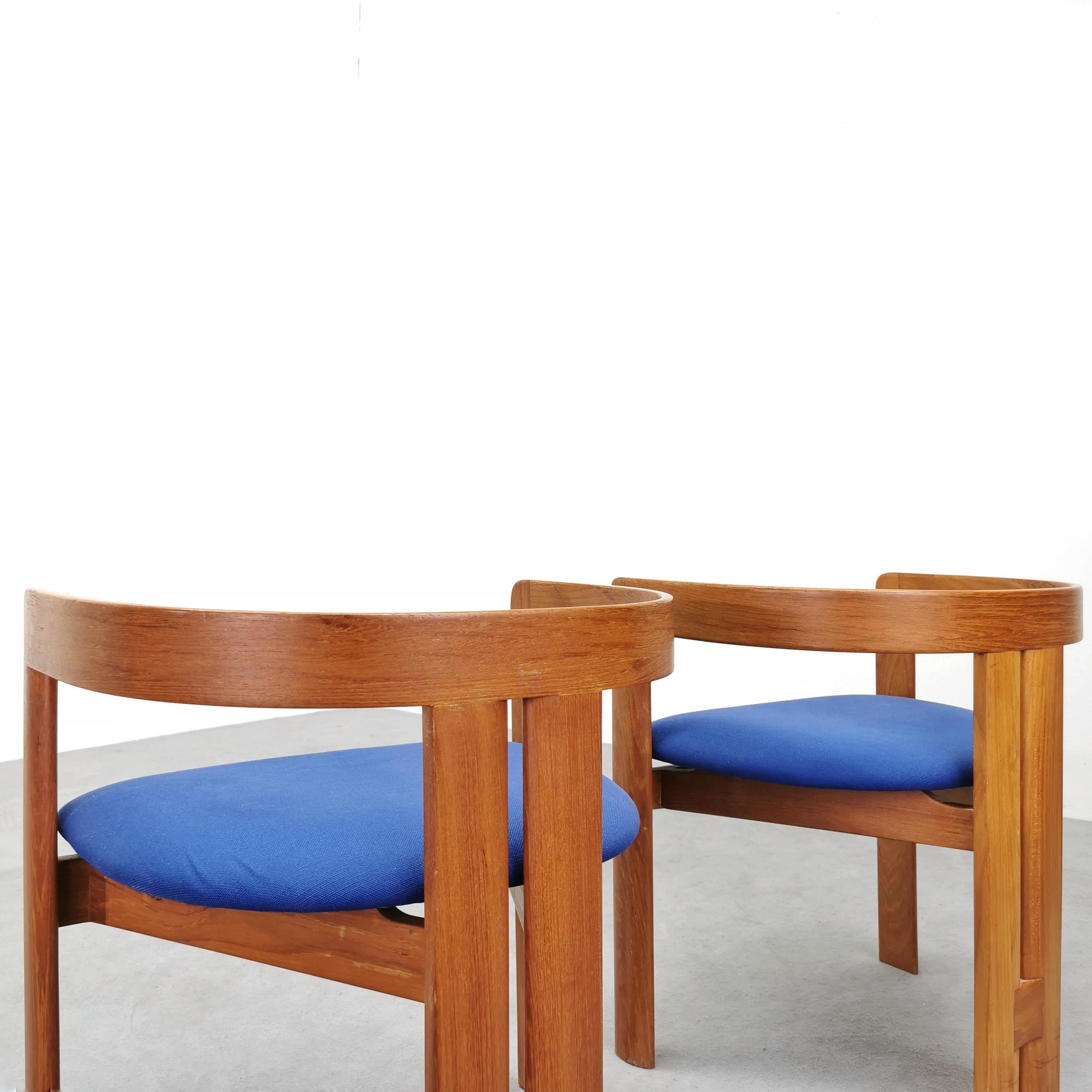 Pigreco armchairs Tobia Scarpa for Gavina 1960's For Sale 11