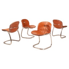 Sabrina" chairs by Gastone and Giorgio Rinaldi for RIMA Desio