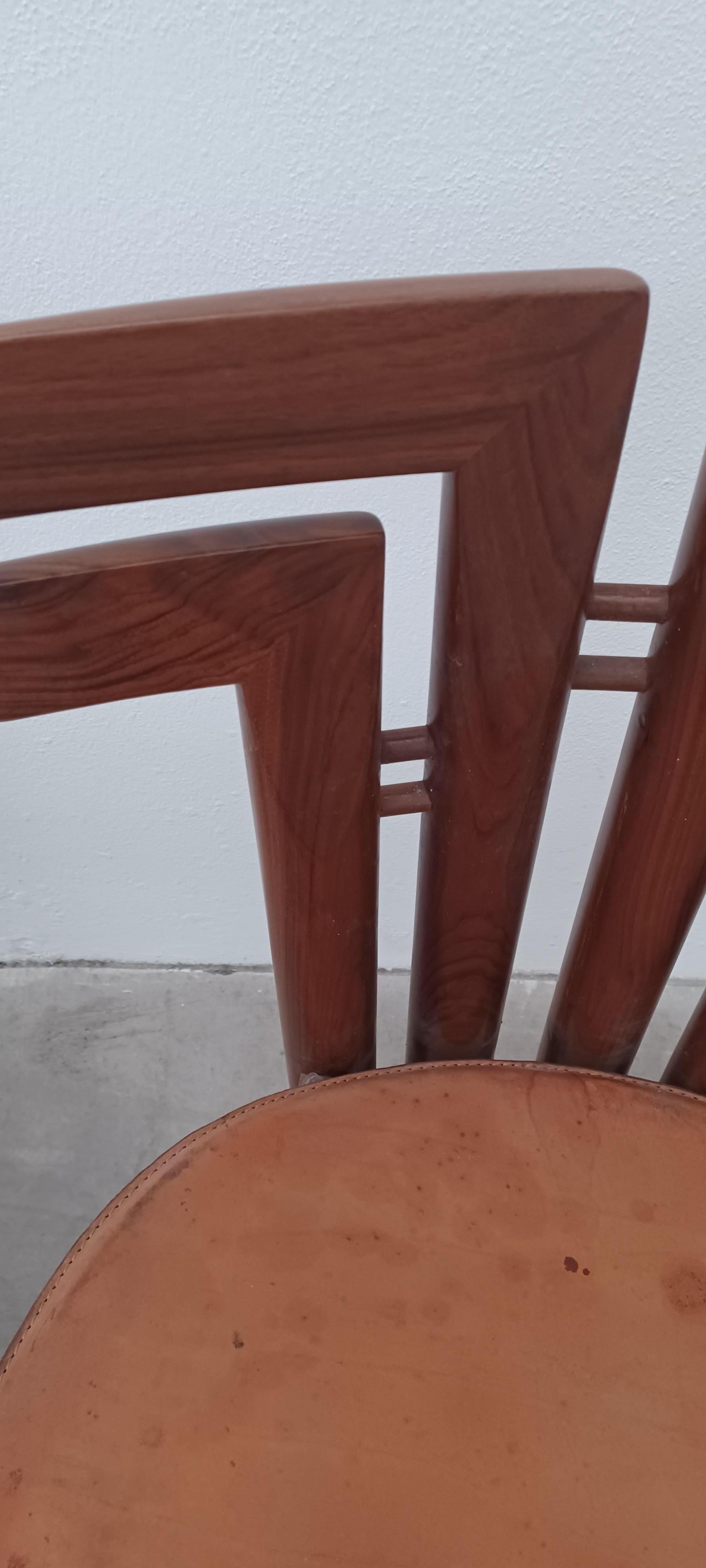 Varnished Sapporo Chairs Mario Marenco