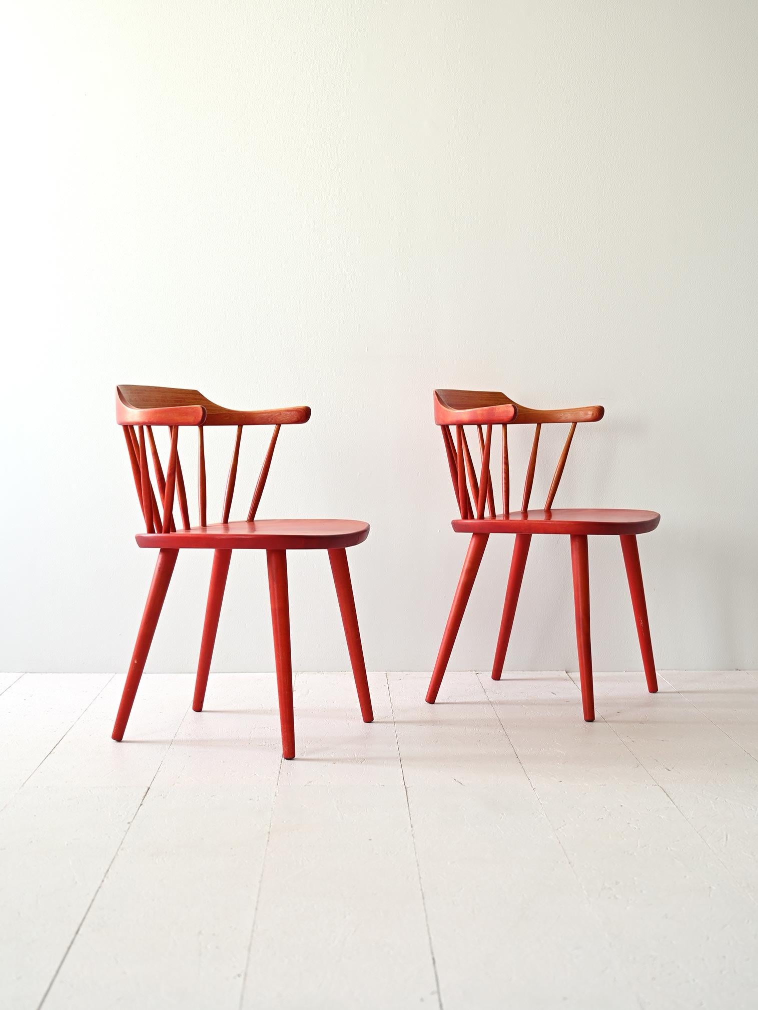 Scandinavo moderno Sedie scandinave Yngve Ekström in vendita