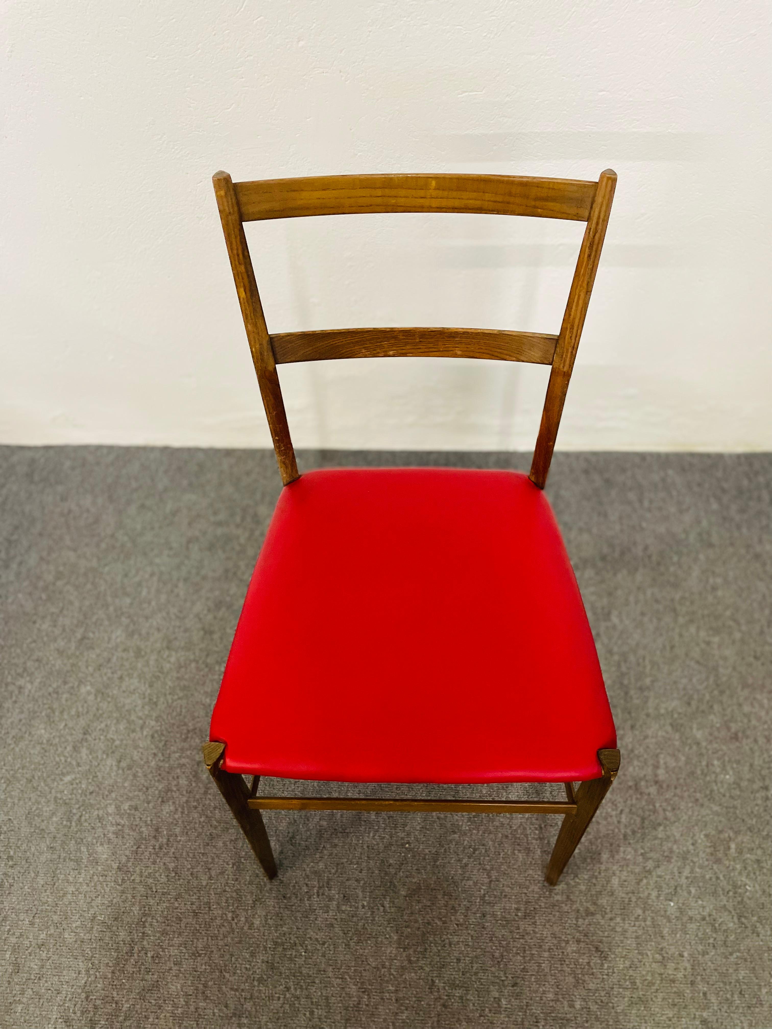 Superleggere-Stühle, von Gio Ponti für Cassina, 4 Exemplare im Angebot 3