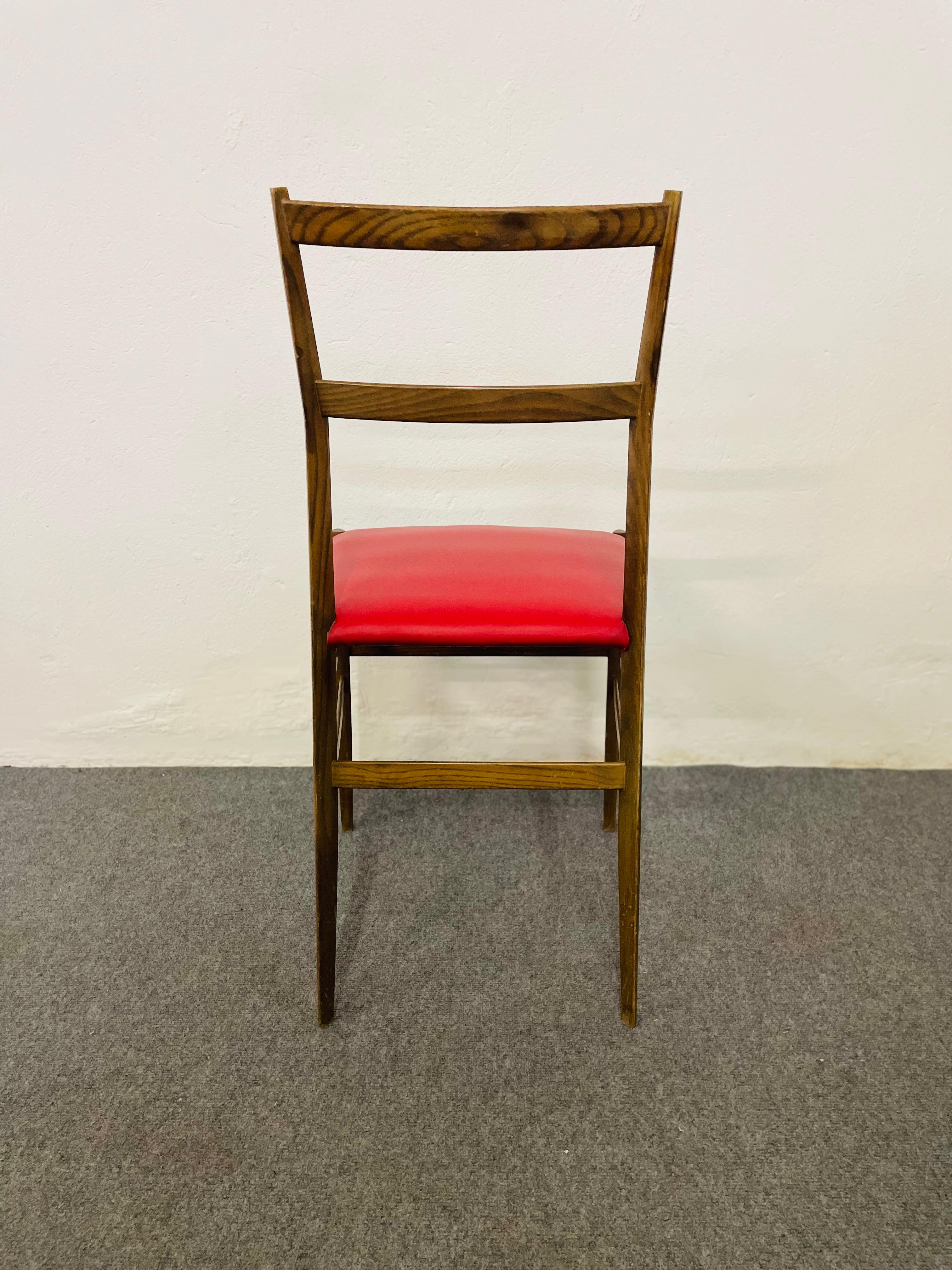 Superleggere-Stühle, von Gio Ponti für Cassina, 4 Exemplare im Angebot 13