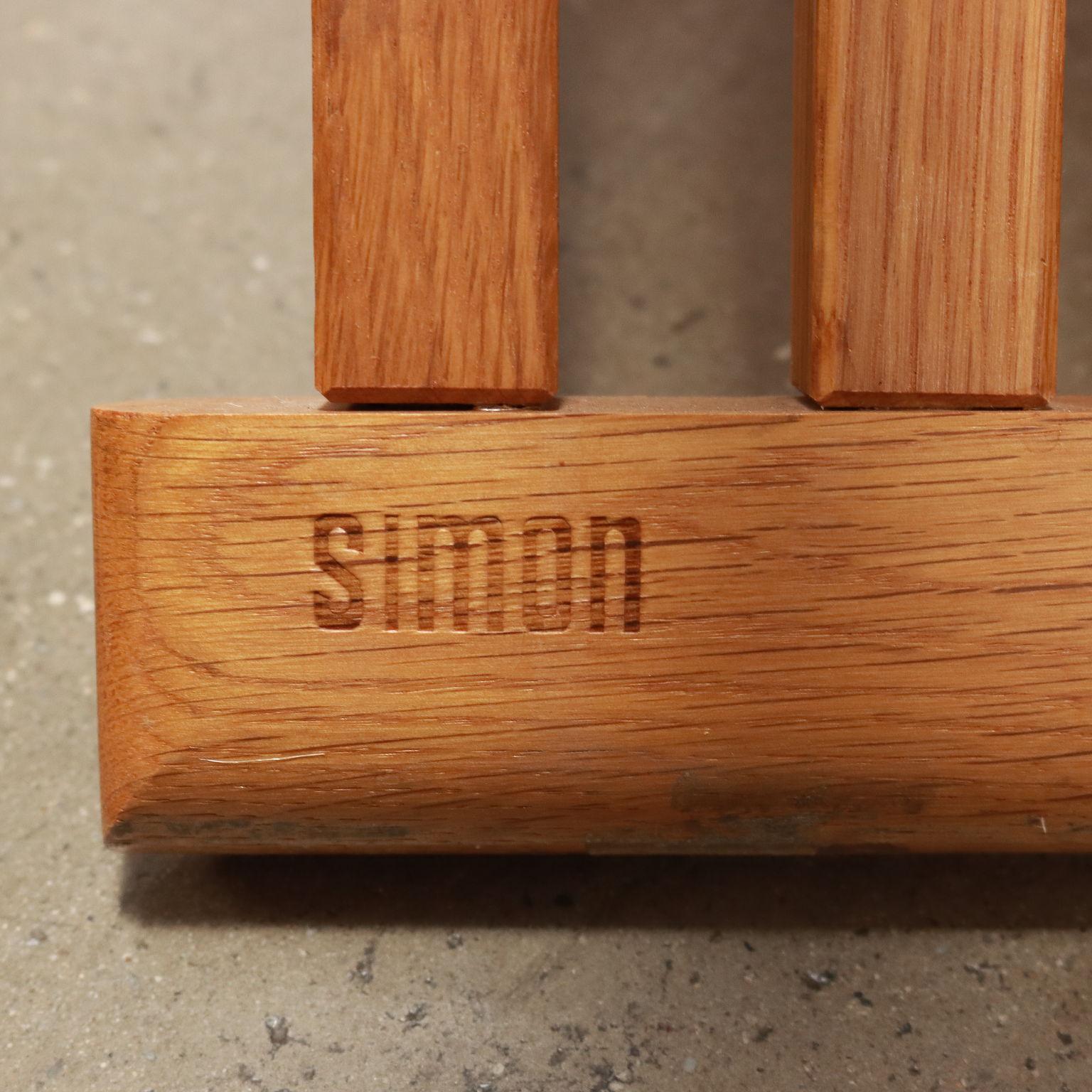 'Tomasa' chairs for Simon 80s For Sale 1