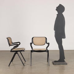 Sedie Vertebra System di Emilio Ambasz e Giancarlo Piretti per OpenArk - Anni 70