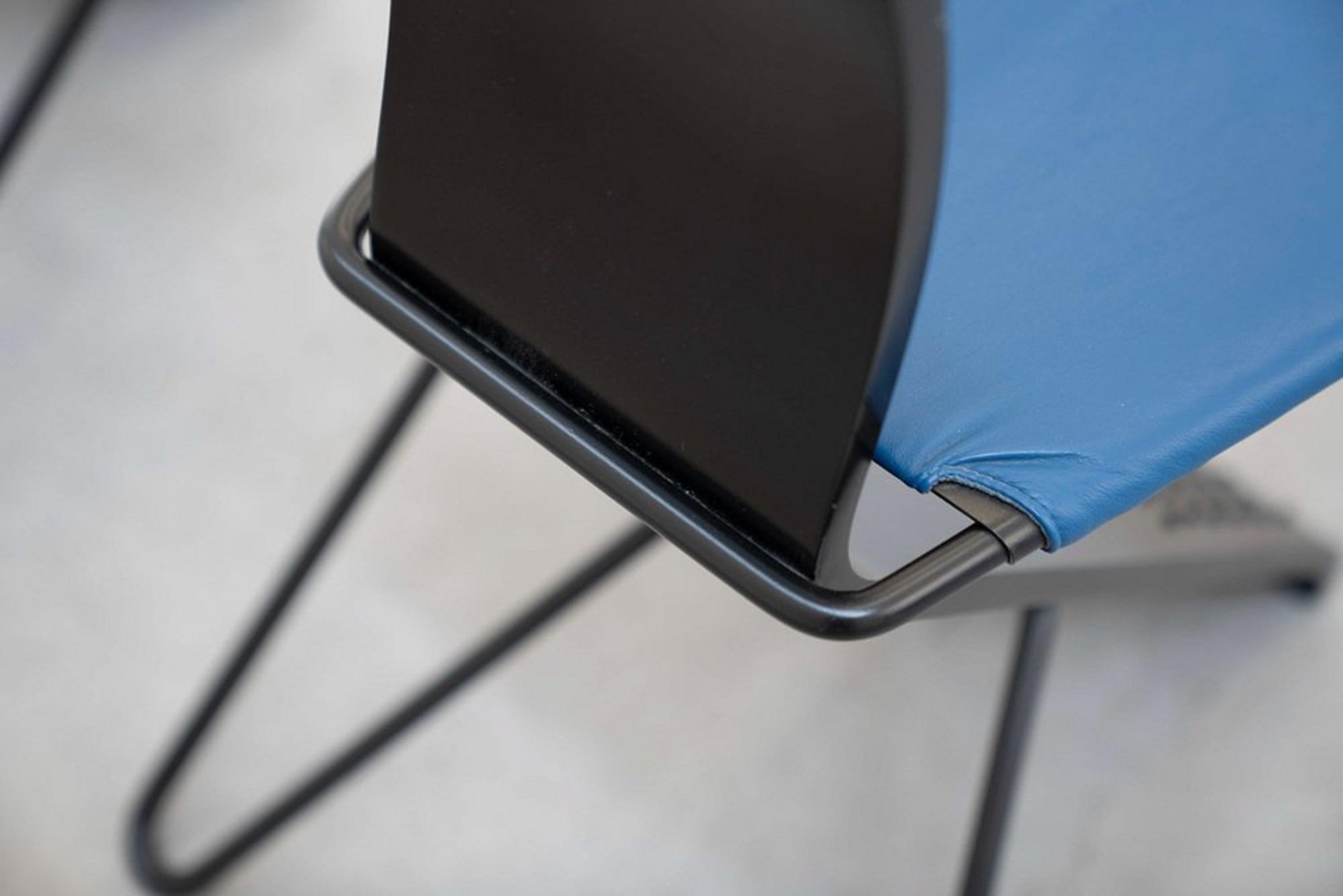 Vintage chairs by Pietro Arosio, 1980s, set of 4 For Sale 5