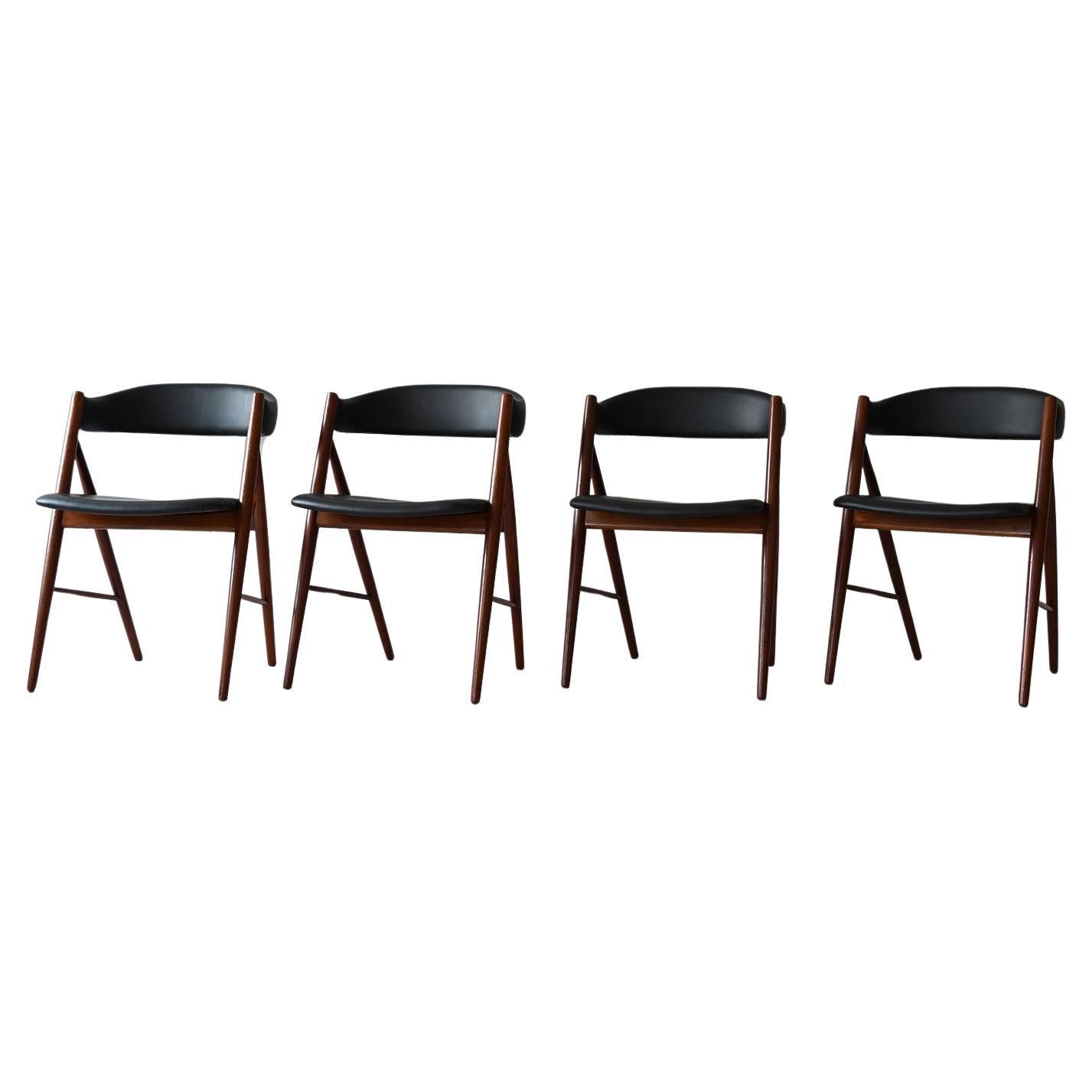Vintage leatherette chairs