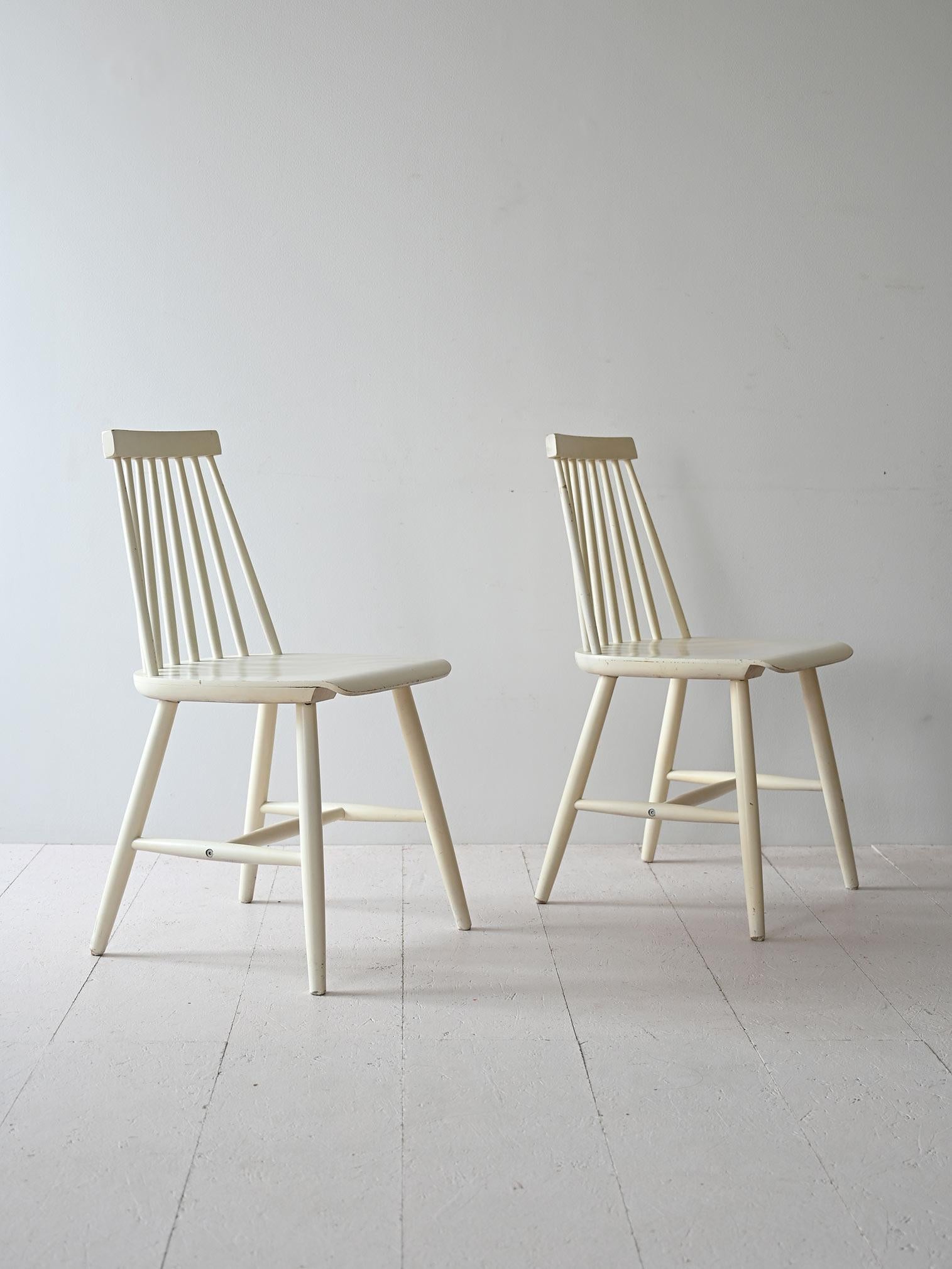 Vintage Pinnstolar Stühle (Scandinavian) im Angebot