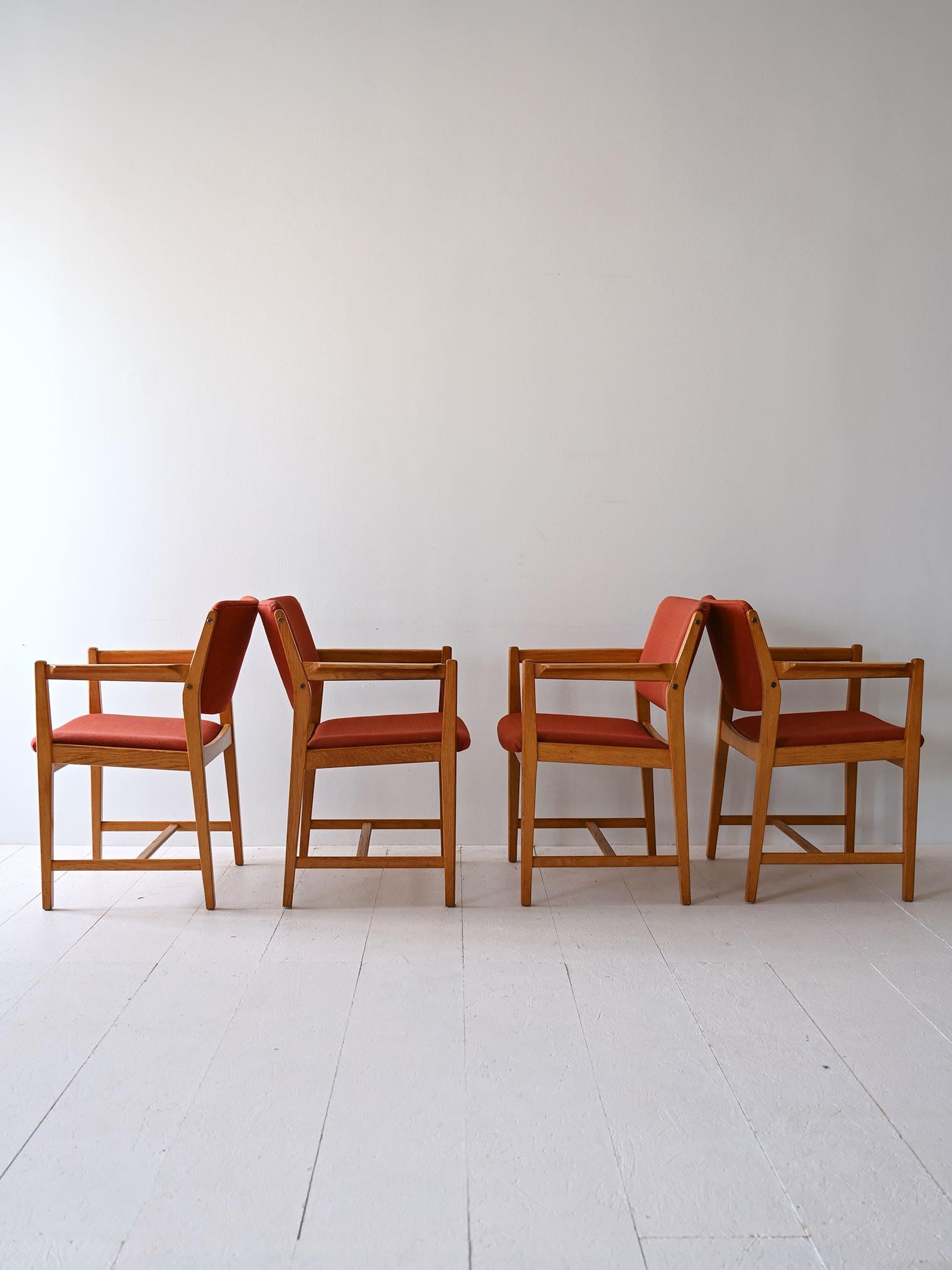 Skandinavische Vintage-Stühle Bengt Ruda (Skandinavische Moderne) im Angebot