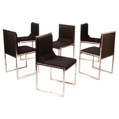 Chaises "WrightWright" de Nanda Vigo pour Driade 1972