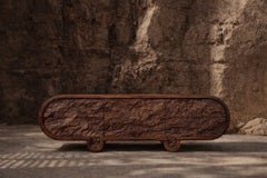 Sediment Credenza in Solid Black Walnut