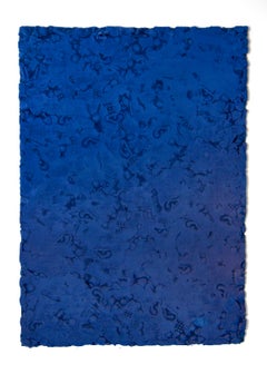 Sediments in Blue Sculptural Object By Caspi Ceramics NL