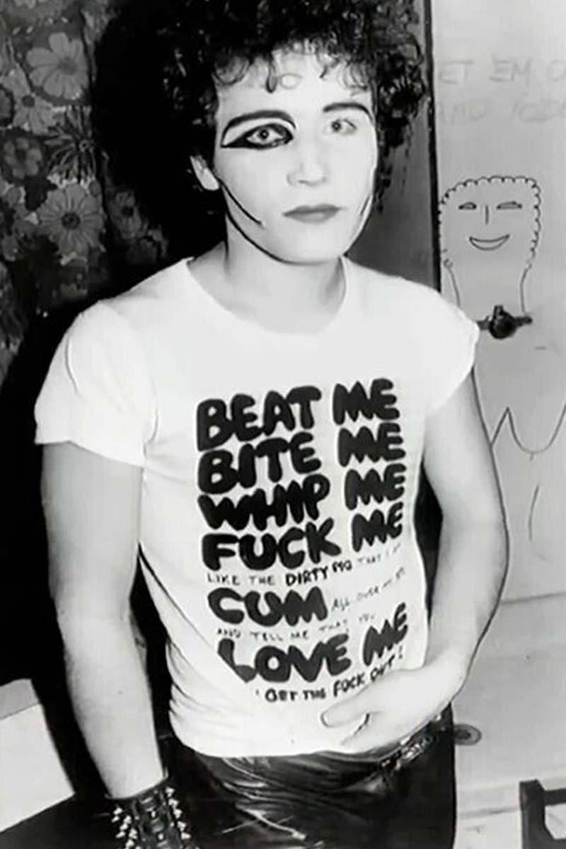 Women's or Men's Seditionaries Vintage Late 1970’s Beat Me Bite Me T-Shirt