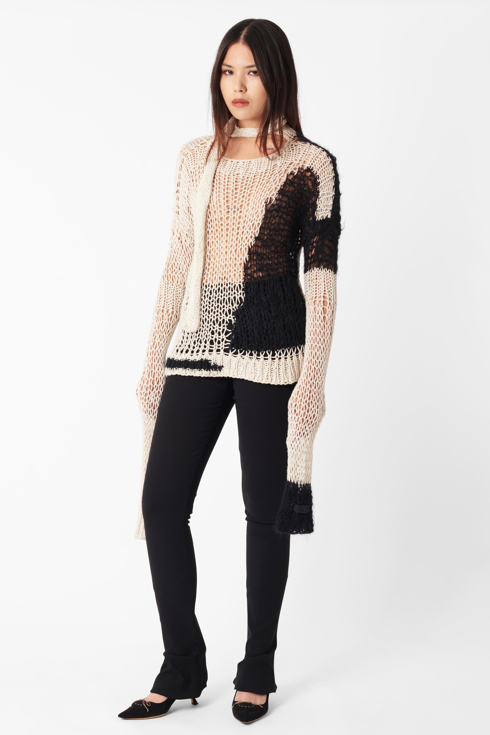 Seditionaries Vintage Late 1970’s ‘Hangman’ Knit Sweater In Excellent Condition For Sale In London, GB