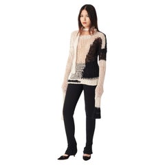 Seditionaries - Maglione vintage fine anni '70 a maglia "boia