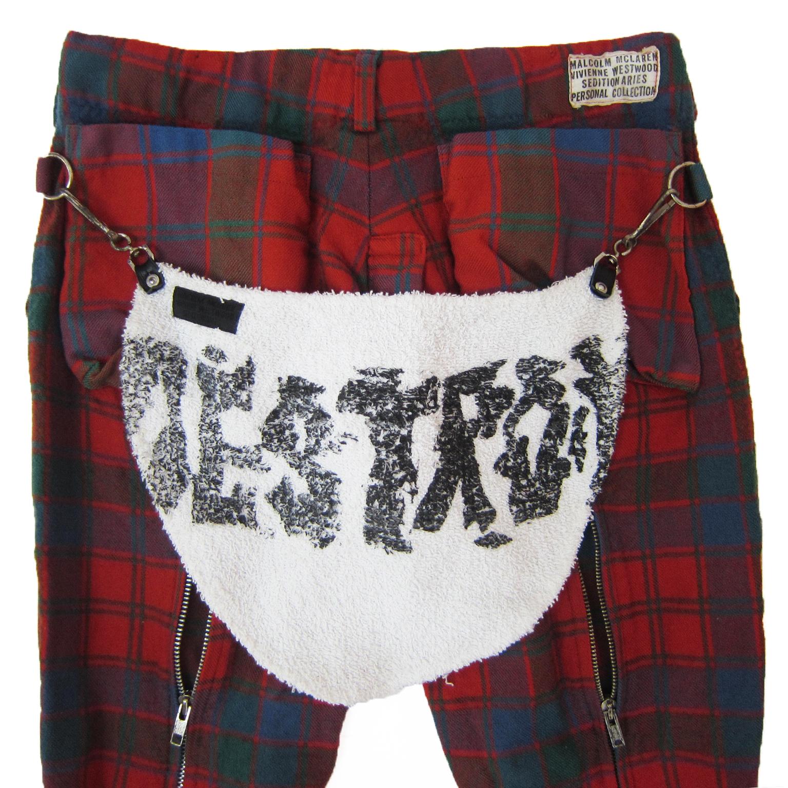 Seditionaries Vivienne Westwood Malcolm McLaren Bondage Hose Hose 1977 (Braun)