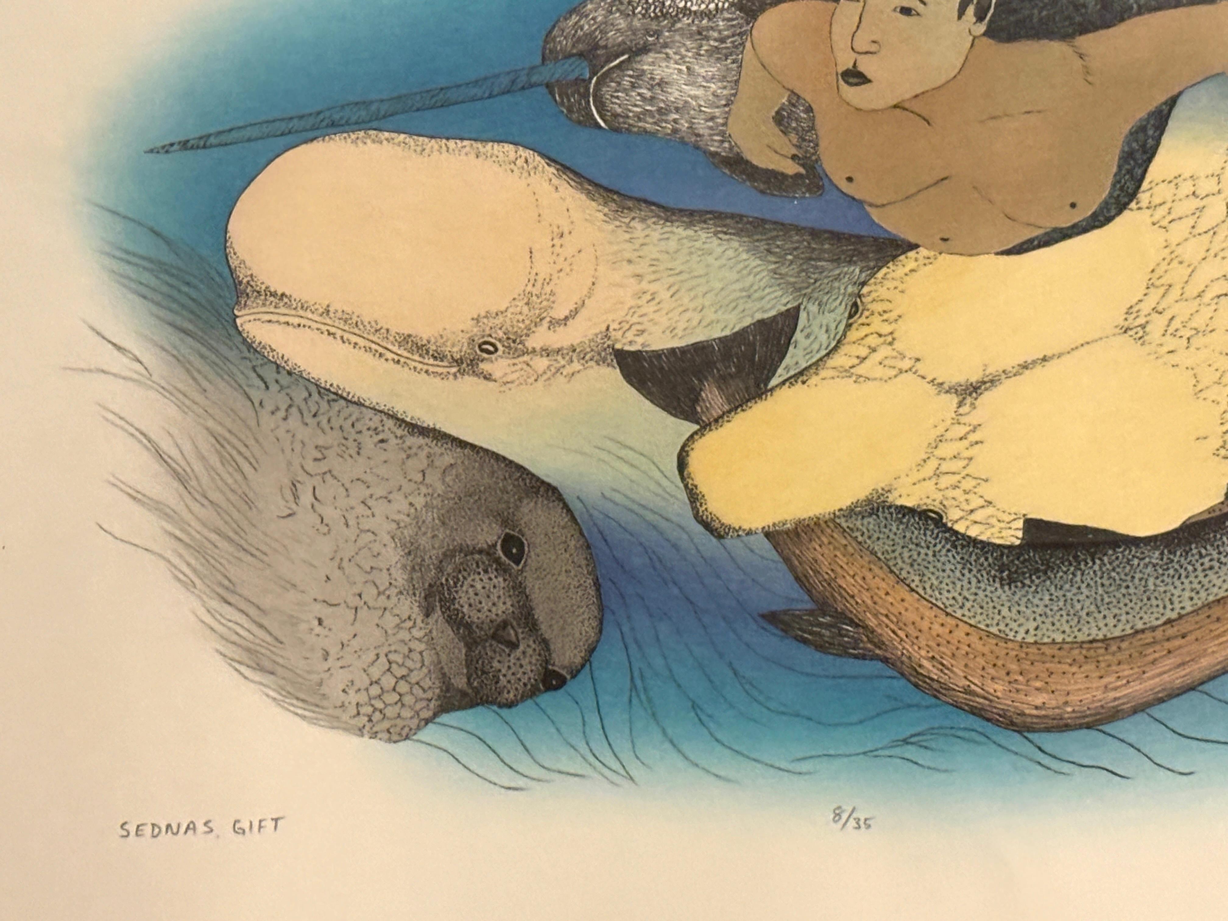 'Sednas Gift' by Peter Palvik 8/35 In Good Condition For Sale In Brooklyn, NY