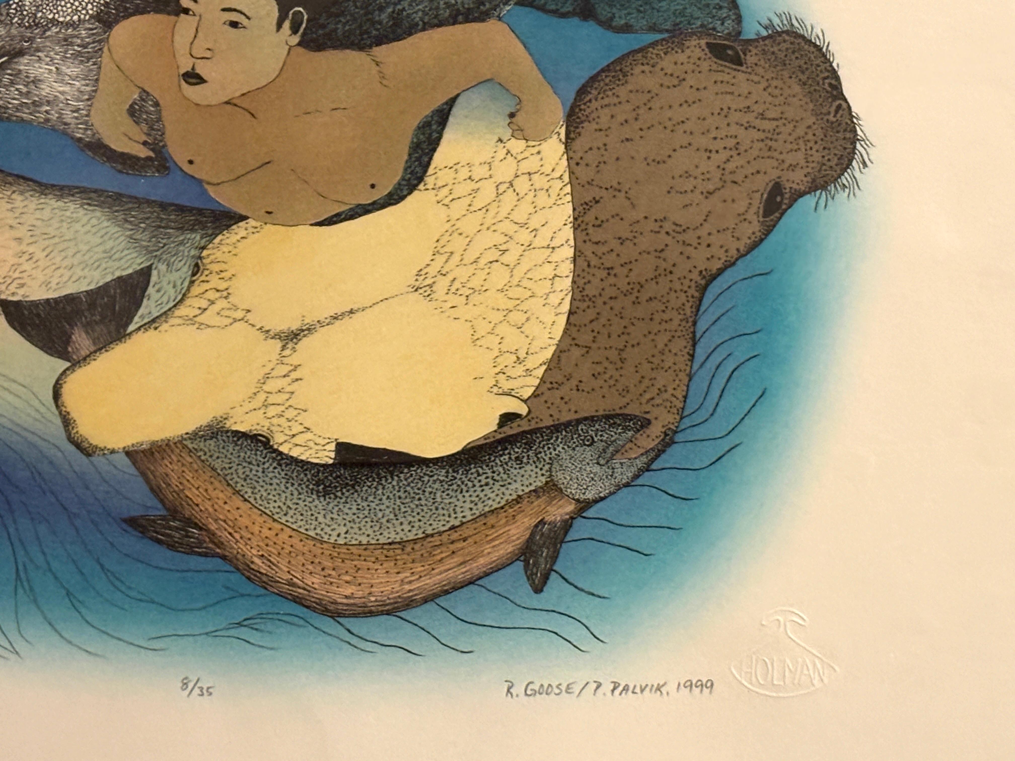 20th Century 'Sednas Gift' by Peter Palvik 8/35 For Sale