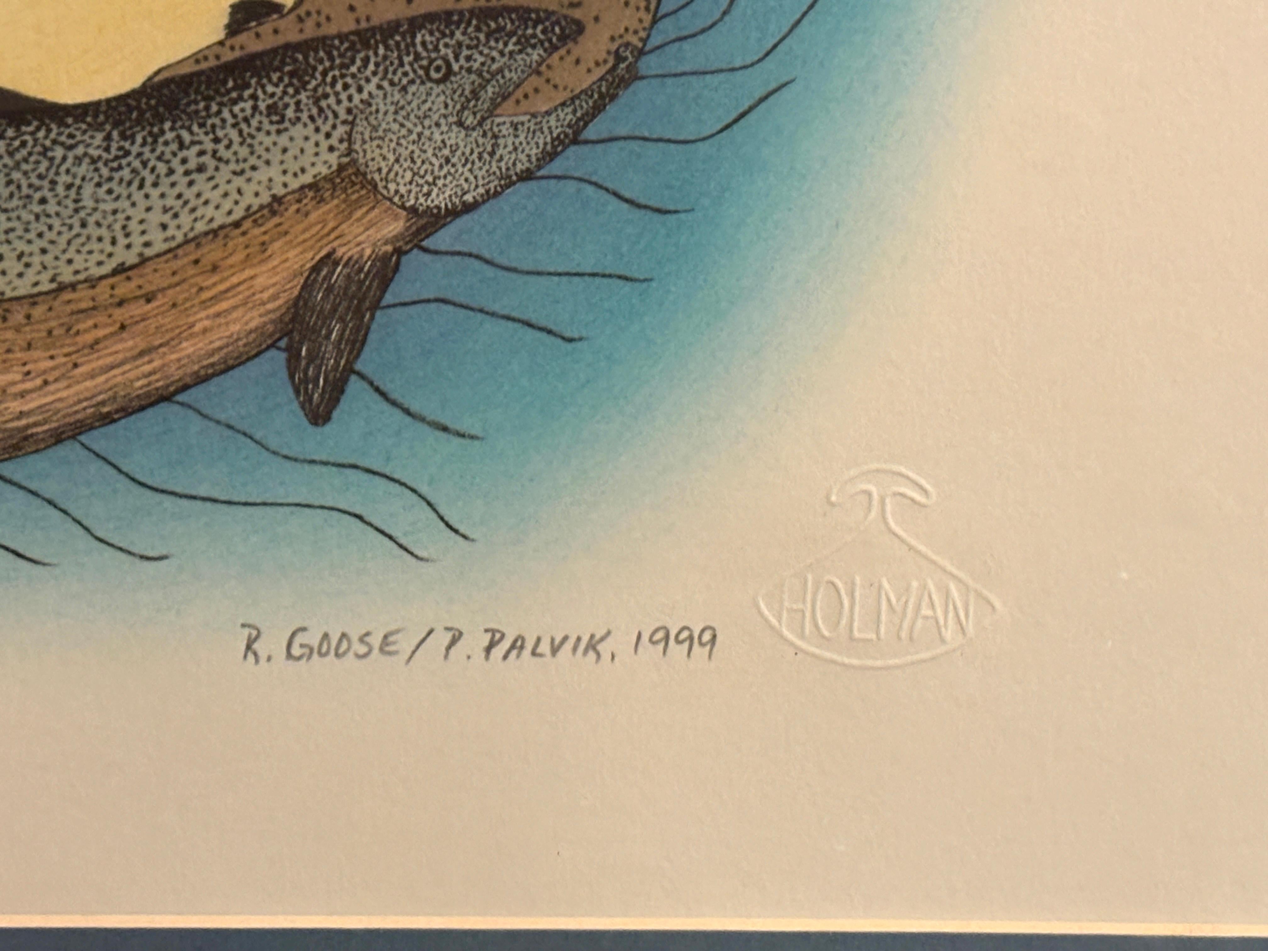 Paper 'Sednas Gift' by Peter Palvik 8/35 For Sale