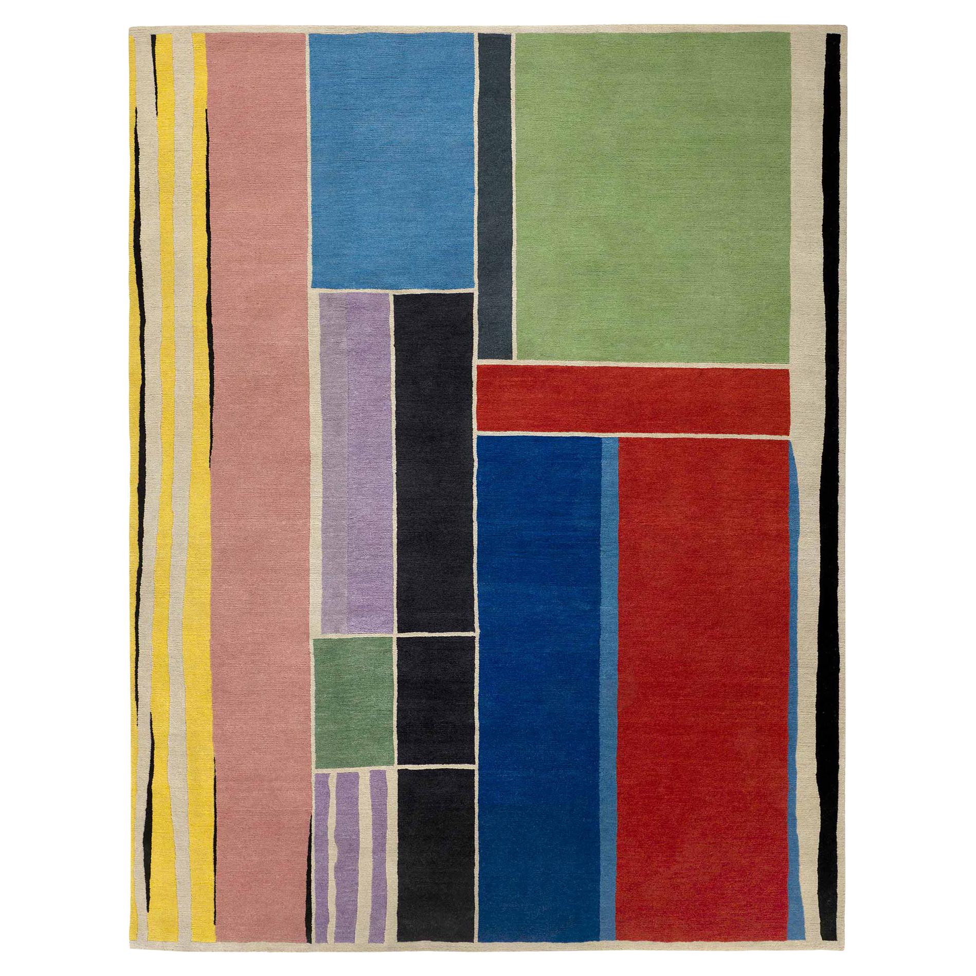 Sedona Woollen Carpet by Roger Selden for Post Design Collection/Memphis For Sale