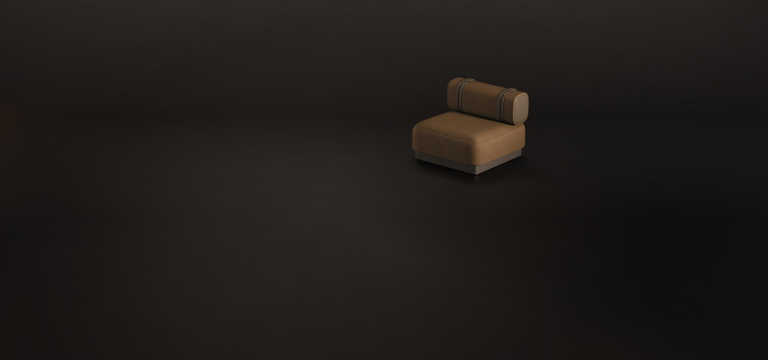 Sedonna Ottoman By Porus Studio Made in Portugal im Zustand „Neu“ im Angebot in RIO TINTO, PT