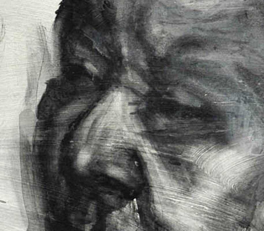 Sans titre (Big Momma in Profile)
Signé par l'artiste en bas à droite : 