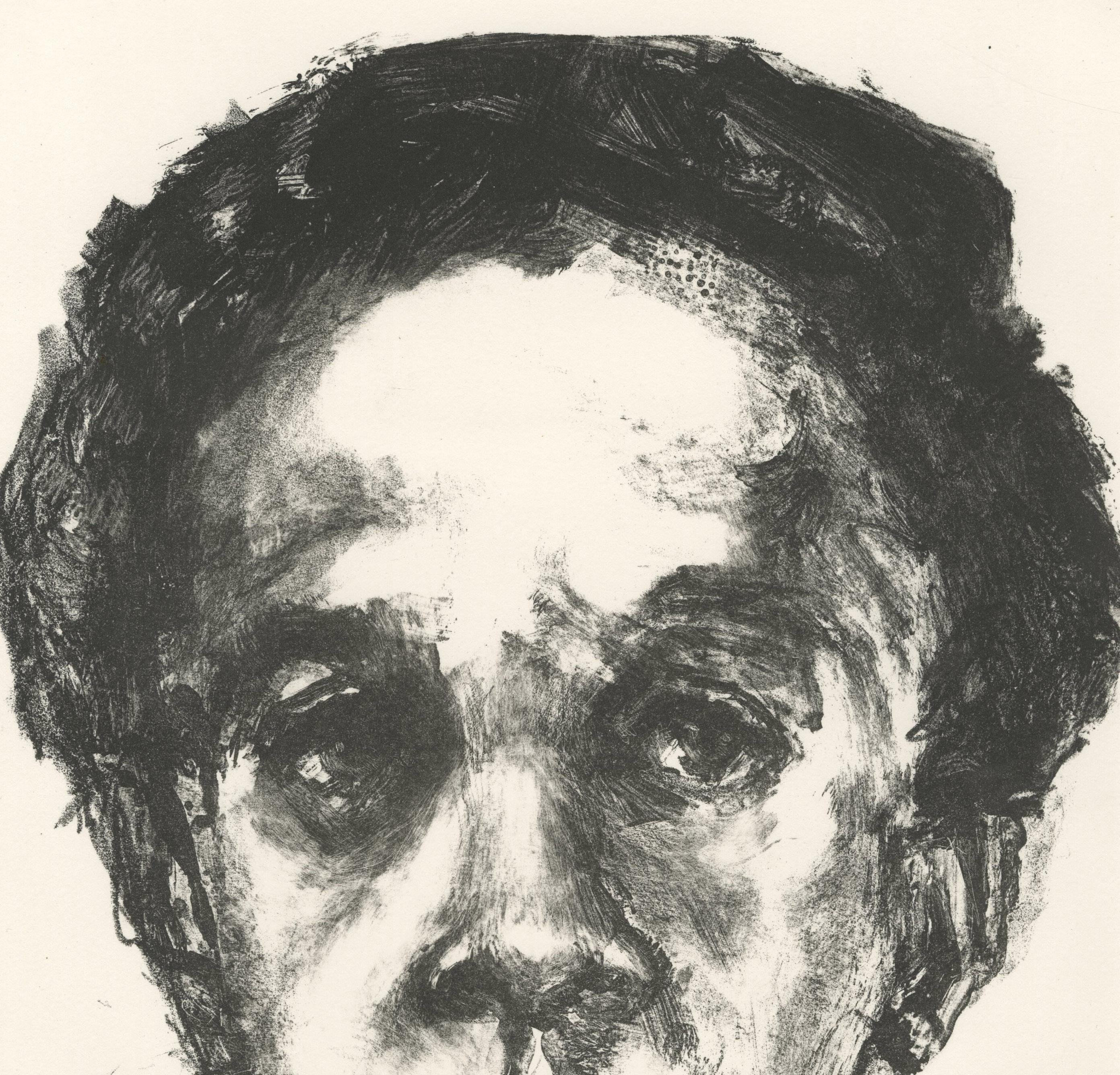 America's Mom II (Small Leticia) - Beige Figurative Print by Sedrick Huckaby