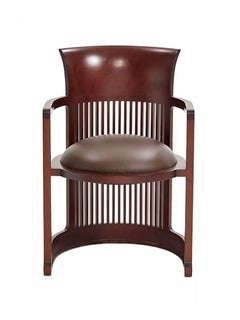 Chaise baril de Frank Lloyd Wright de 1937 produite par Cassina en 1986