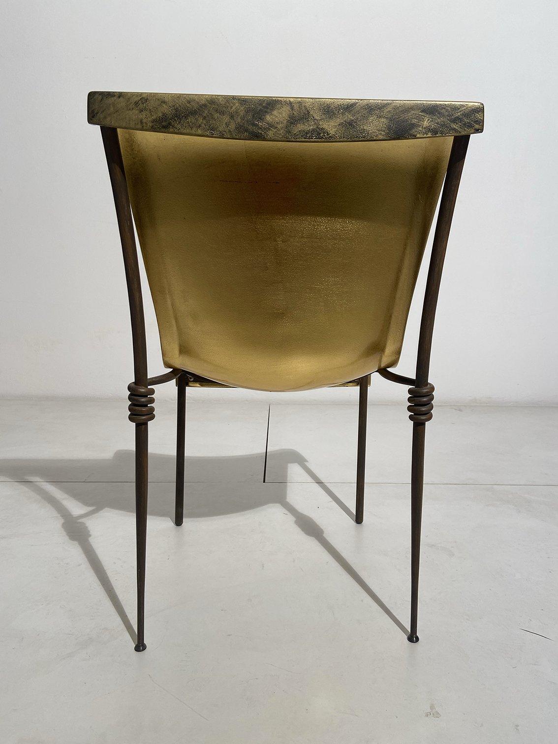 Italian Chaise produite par Rudebravo en 1990. en vente