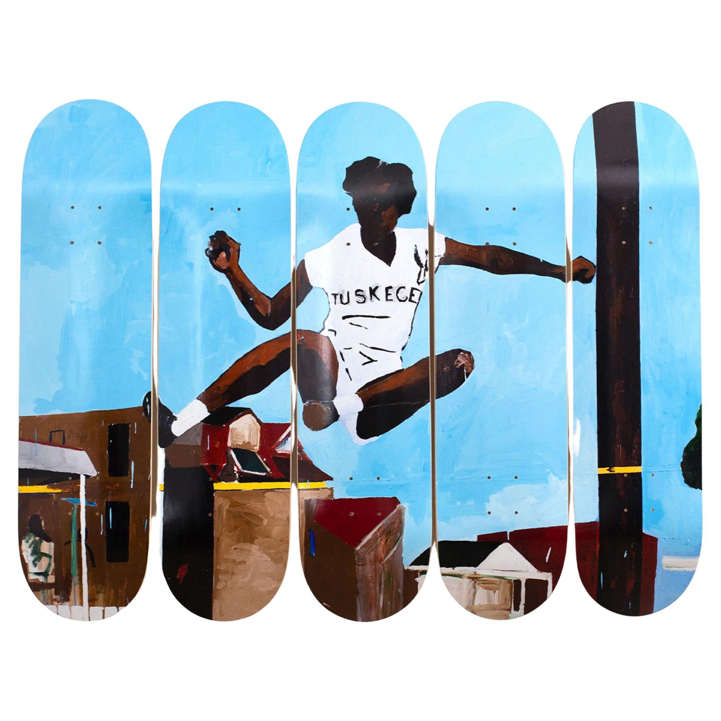 See Alice Jump Skate Decks by Henry Taylor For Sale